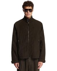 Massimo Osti Studio - Wool And Nylon Padded Bomber Jacket - Lyst
