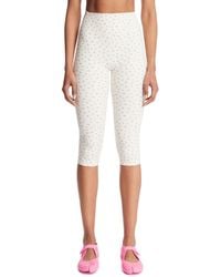 Nike - Skims Floral Cropped High-Waisted Leggings - Lyst