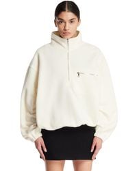 Rier - Wool Fleece Sweater - Lyst