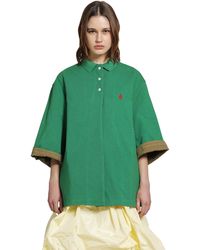 Prada - Old Piqué Blouson Jacket - Lyst