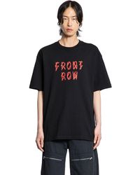 44 Label Group Black Front Row T-shirt for Men | Lyst