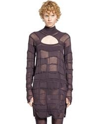Halo - Checked Ls3 Turtleneck Sweater - Lyst