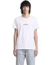 Maison Margiela - Cotton Short Sleeve T-Shirt - Lyst