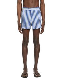 Tom Ford - Regimental Stripe Swim Shorts - Lyst