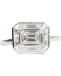 ALAN CROCETTI - Moissanite Blade Ring L - Lyst