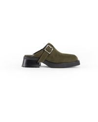 Miista - Aroa Suede Mules - Lyst