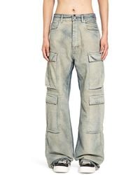 Rick Owens - Double Cargo Jeans - Lyst