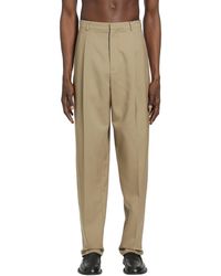 Saint Laurent - Slim Fit Tailored Trousers - Lyst