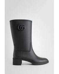 Gucci - Rubber Rain Boots - Lyst