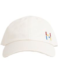 Fendi - Cotton Linen Ff Baseball Cap - Lyst