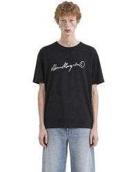 MM6 by Maison Margiela - Overdyed Jersey T-Shirt - Lyst