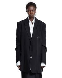Ann Demeulemeester - Agnes High Comfot Tailored Blazer - Lyst
