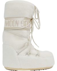 Moon Boot - Icon Fleece Boots - Lyst