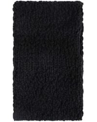 Yohji Yamamoto - Hand-Woven Slabs/W Knit Snood - Lyst