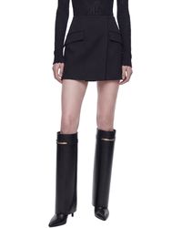 Givenchy - Tailored Mini Skirt - Lyst