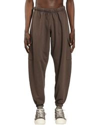 Roadless - Cotton Jersey Cargo Sweatpants - Lyst