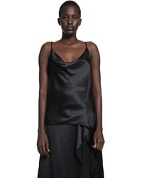 Acne Studios - Shiny Satin Tank Top - Lyst