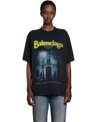 Balenciaga - The Address Medium Fit T-Shirt - Lyst