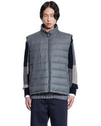 Thom Browne - Down Filled Super 120's Twill Ski Vest - Lyst