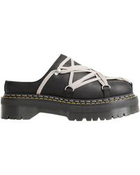 Rick Owens - Dr. Martens X Quad Sole Megalace Mules - Lyst