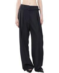Prada - Light Wool Mohair Trousers - Lyst
