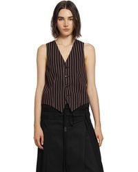 Ann Demeulemeester - Stanse Classic Waistcoat - Lyst