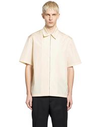 Jil Sander - Zip-Up Short Sleeve Shirt - Lyst