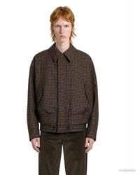 Loewe - Wool Drawstring Jacket - Lyst