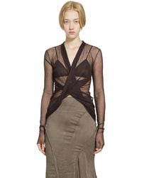 Yehuafan - Knotted Top - Lyst