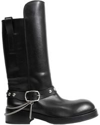 Ann Demeulemeester - Edeed Riding Boots - Lyst