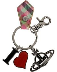 Vivienne Westwood - I Love Orb Keyring - Lyst