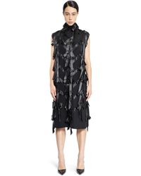 Prada - Sablé Dress With Bows - Lyst