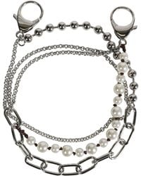 Marni - Metal And Faux-Pearls Charm Wallet Chain - Lyst