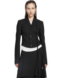 Ann Demeulemeester - Manda Cropped Blazer - Lyst