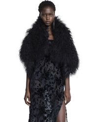 Ann Demeulemeester - Bereta Shearling Waistcoat - Lyst