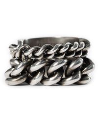 Ann Demeulemeester - Iza Chain Ring - Lyst