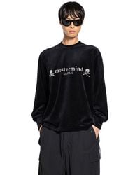 MASTERMIND WORLD - Velvet Logo Long Sleeve T-Shirt - Lyst