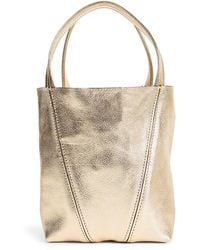 Chloé - Small Spin Leather And Suede Shoulder Bag - Lyst