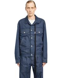 Ann Demeulemeester - Patrick High-Comfort Denim Jacket - Lyst