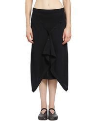 Lemaire - Buttoned Skirt - Lyst
