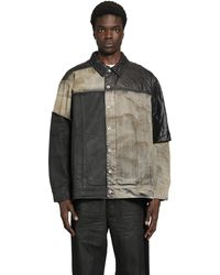 Rick Owens - Jumbo Worker Patchwork Jacket - Lyst