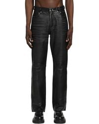 Our Legacy - Carlson Leather Trousers - Lyst