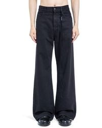 Ann Demeulemeester - Modest 5 Pockets Relaxed Flared Trousers - Lyst