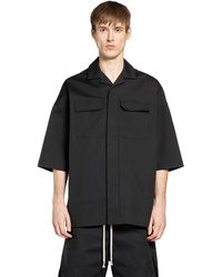Rick Owens - Oversized Buttoned Shirt - Lyst