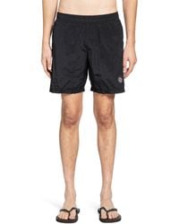Stone Island - B100004 Nylon Metal Swim Shorts - Lyst