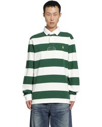 Polo Ralph Lauren - Striped Cotton Jersey Polo Shirt - Lyst