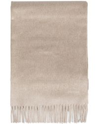Max Mara - Cashmere Logo Stole - Lyst