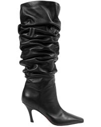 AMINA MUADDI - Jamie Slouch Boots 80 - Lyst