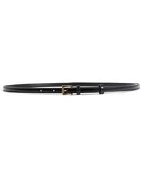 Prada - Slim Leather Belt - Lyst
