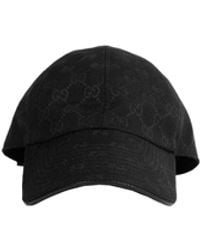Gucci - Gg Cotton Canvas Baseball Cap - Lyst